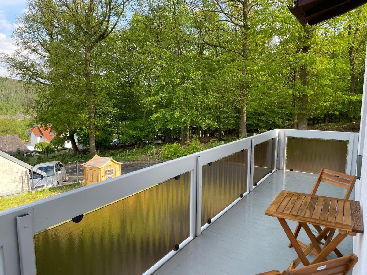 Ferienwohnung Zum Wildpark Edersee Exterior foto